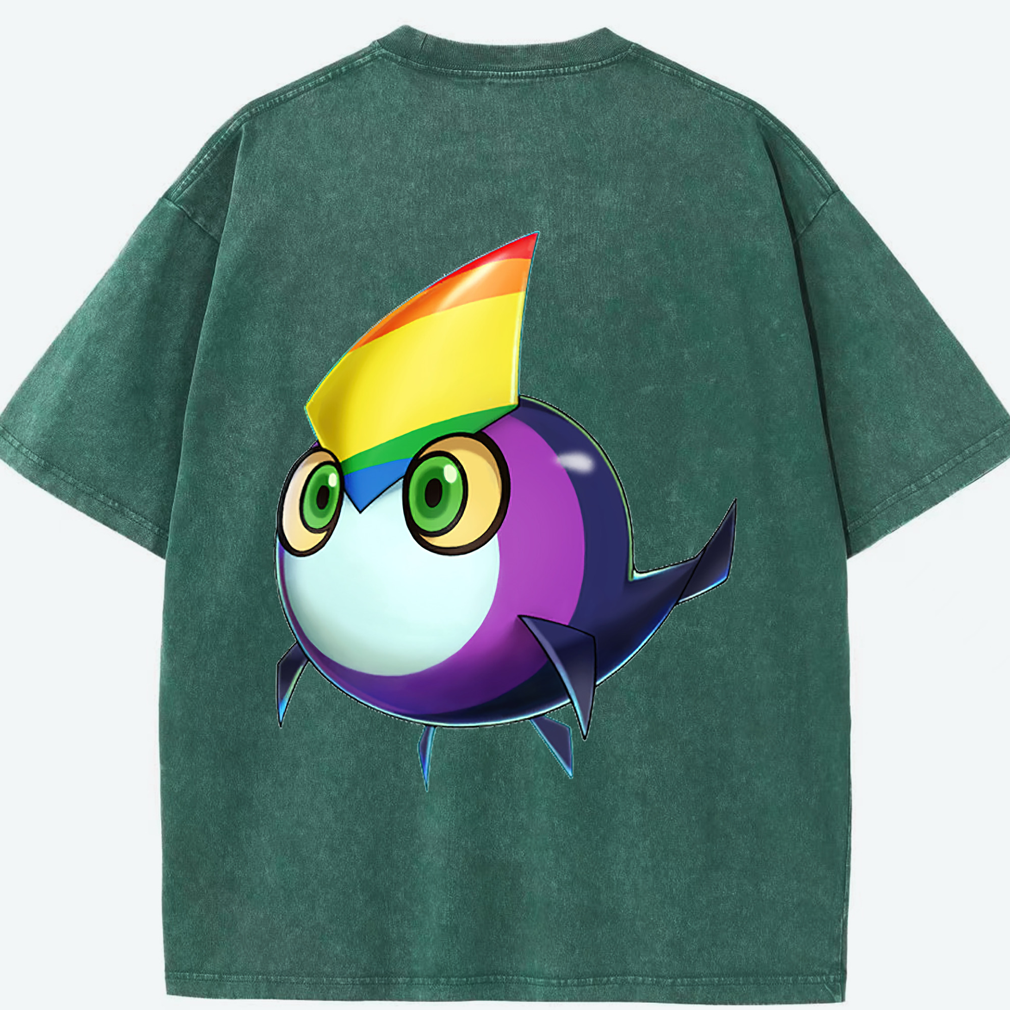 （画像用） 遊☆戯☆王 Yu-Gi-Oh! 綿100% ヴィンテージ風 半袖Tシャツ（背面プリント）